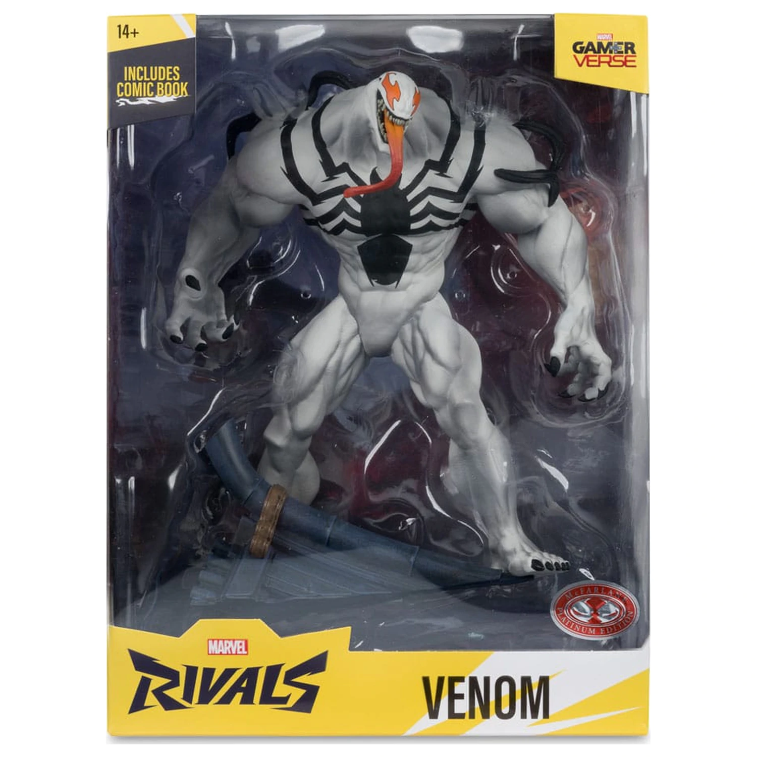 Colectia Marvel Rivals 1/6 figurina de actiune Venom (Red Platinum Edition) 24 cm poza produsului