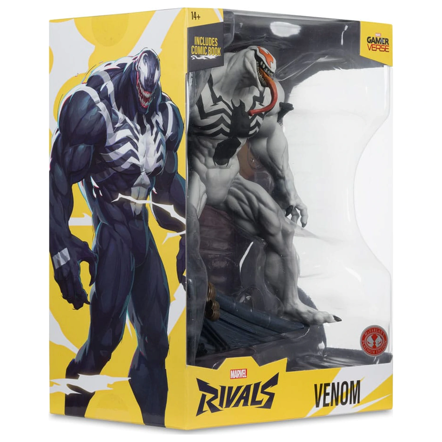 Colectia Marvel Rivals 1/6 figurina de actiune Venom (Red Platinum Edition) 24 cm poza produsului