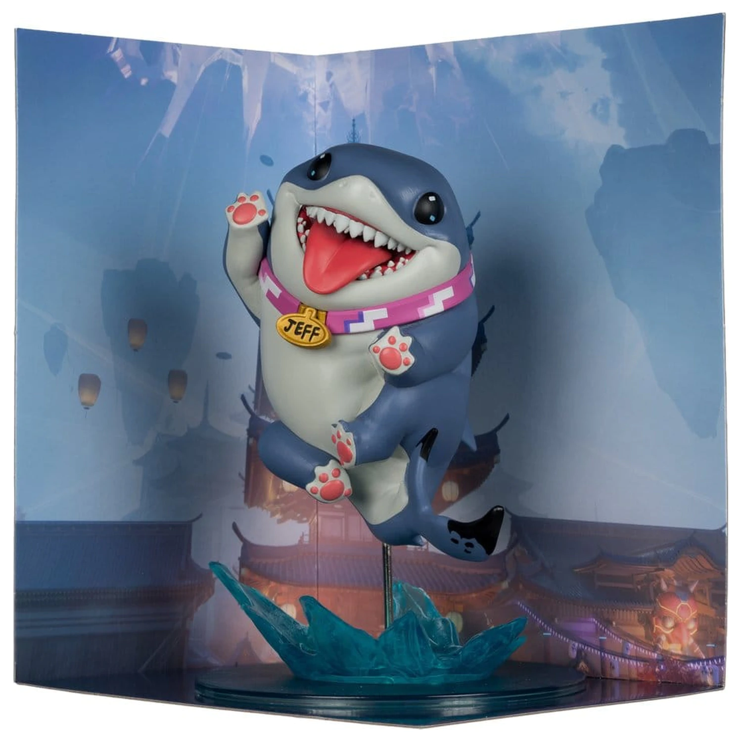Colecție Marvel Rivals Gamerverse 1/10 Figurina de acțiune Jeff The Land Shark 20 cm poza produsului