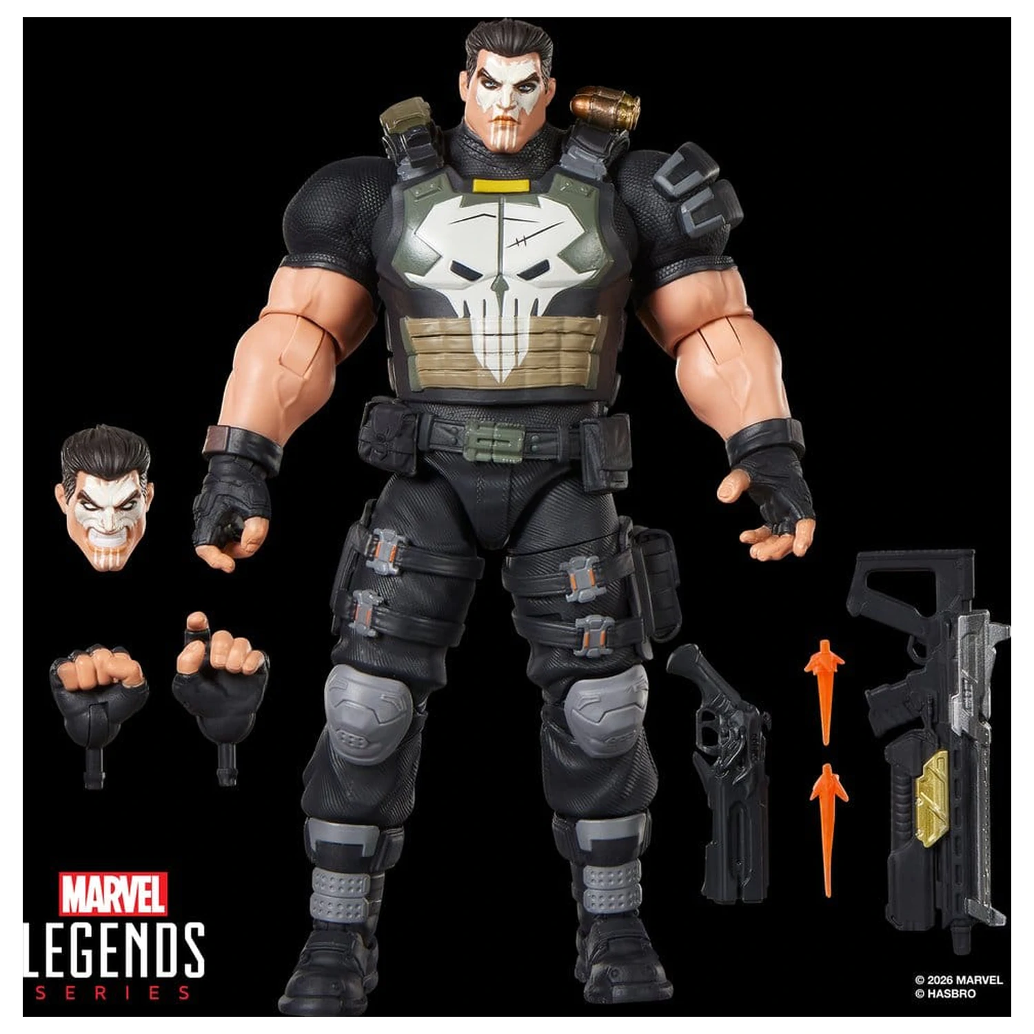 Marvel Rivals Marvel Legends Figurina de actiune The Punisher 15 cm poza produsului
