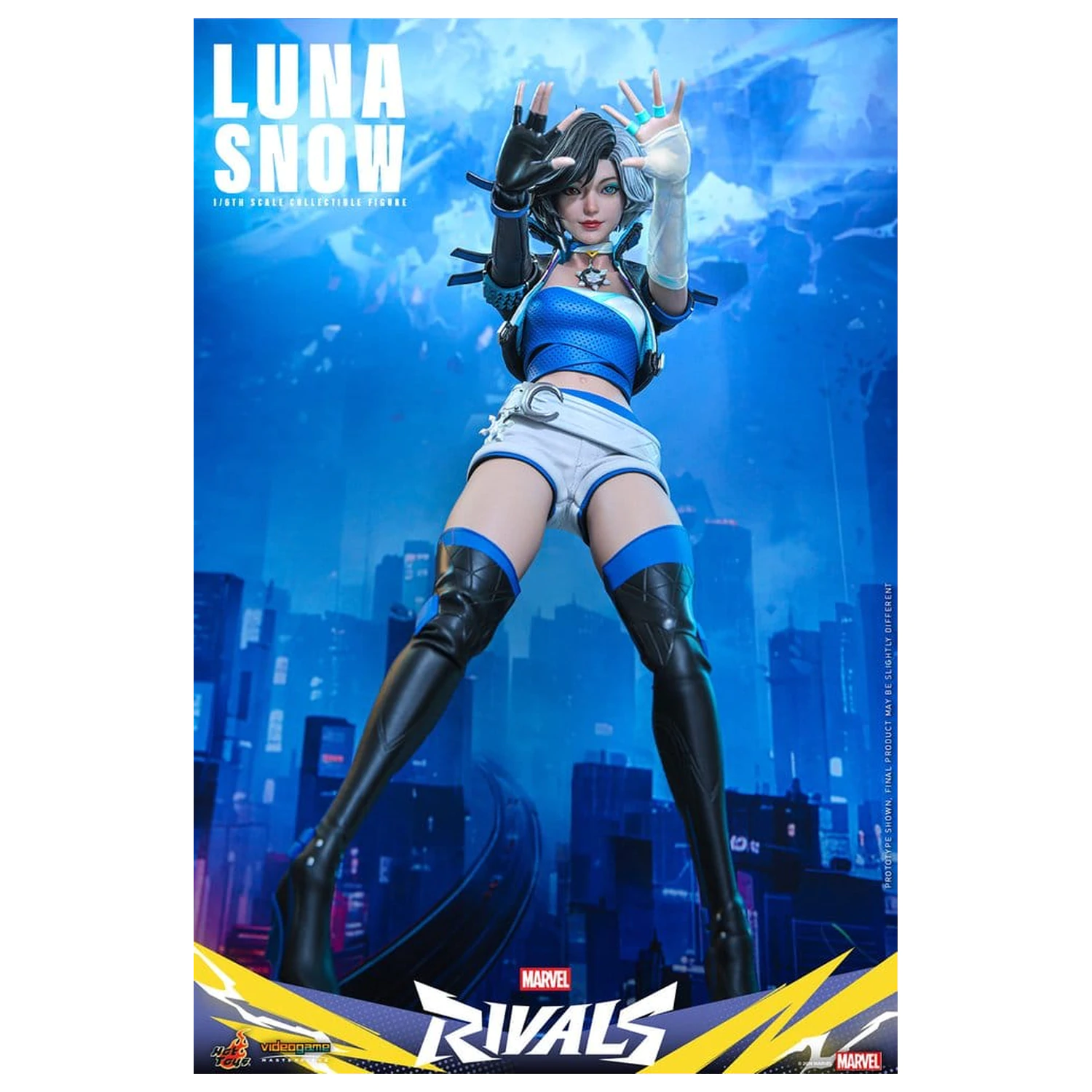Marvel Rivals Videogame Masterpiece Figurina de actiune 1/6 Luna Snow 28 cm poza produsului