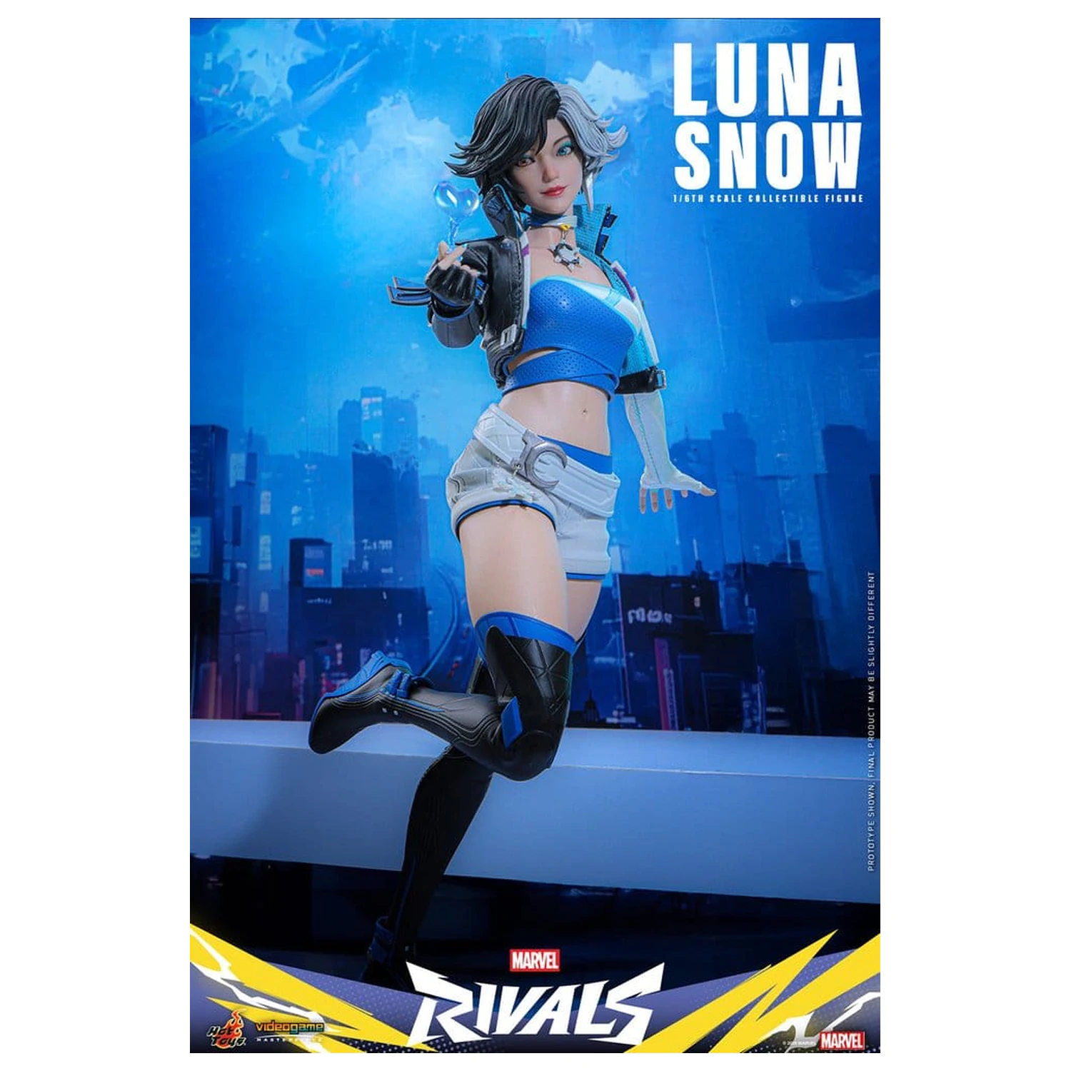 Marvel Rivals Videogame Masterpiece Figurina de actiune 1/6 Luna Snow 28 cm poza produsului