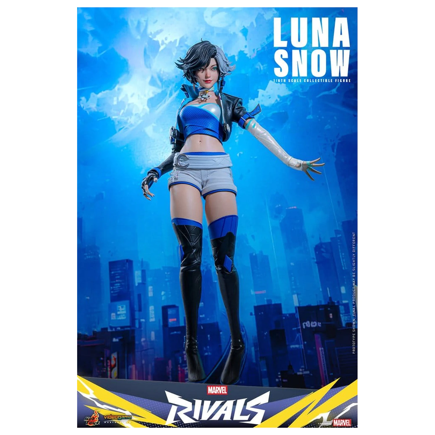 Marvel Rivals Videogame Masterpiece Figurina de actiune 1/6 Luna Snow 28 cm poza produsului