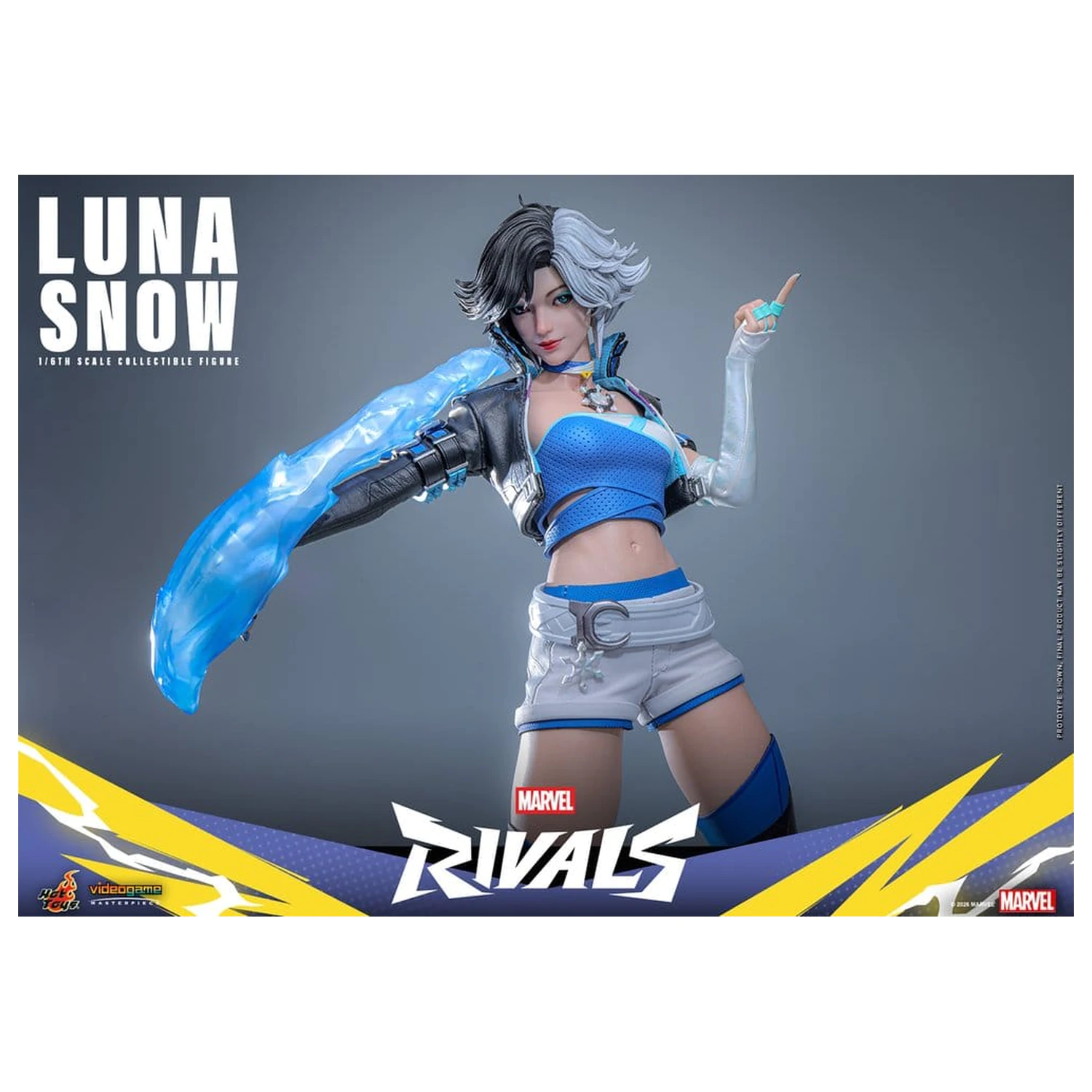 Marvel Rivals Videogame Masterpiece Figurina de actiune 1/6 Luna Snow 28 cm poza produsului
