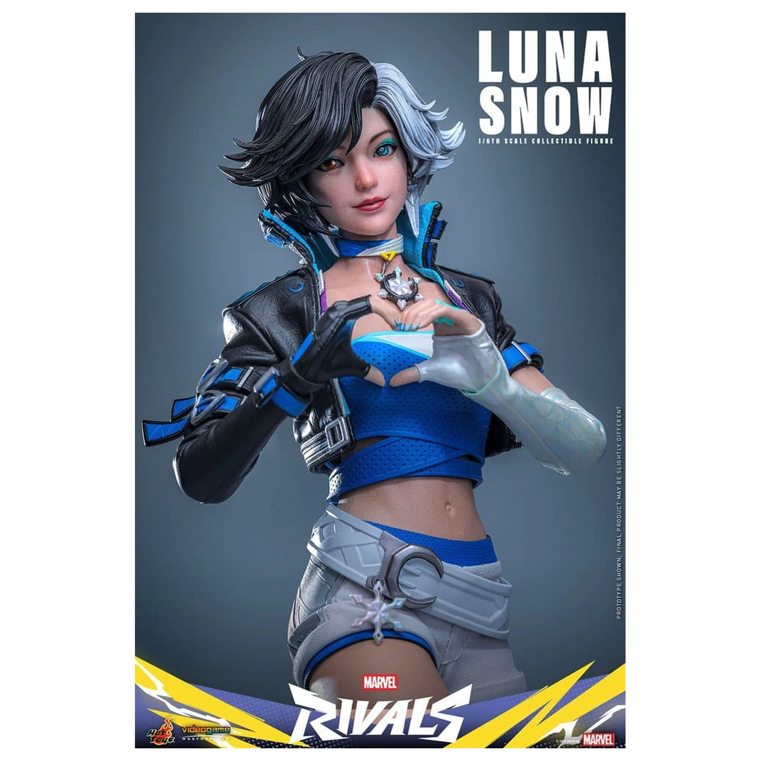 Marvel Rivals Videogame Masterpiece Figurina de actiune 1/6 Luna Snow 28 cm poza produsului