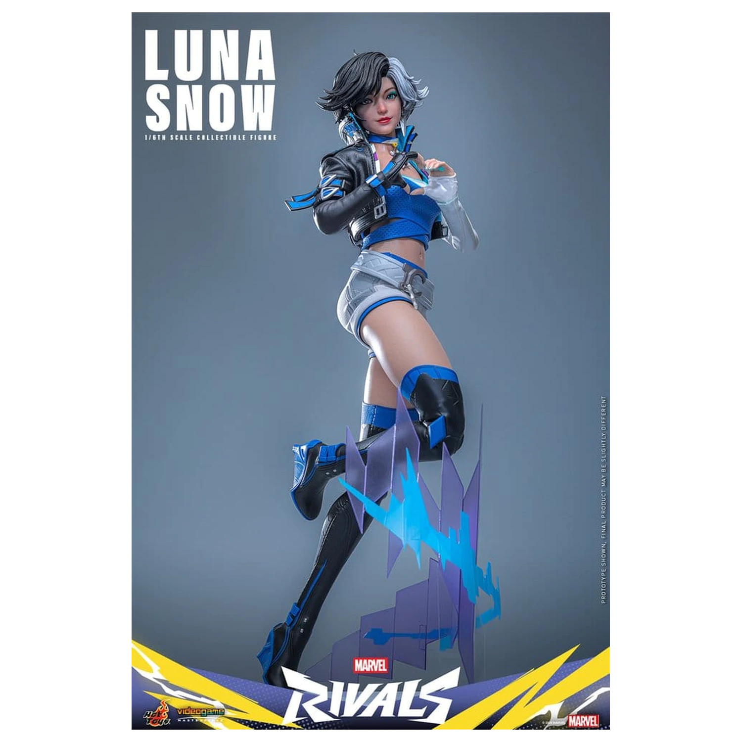 Marvel Rivals Videogame Masterpiece Figurina de actiune 1/6 Luna Snow 28 cm poza produsului