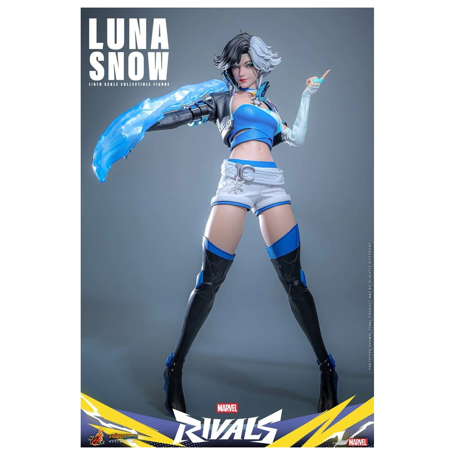 Marvel Rivals Videogame Masterpiece Figurina de actiune 1/6 Luna Snow 28 cm poza produsului
