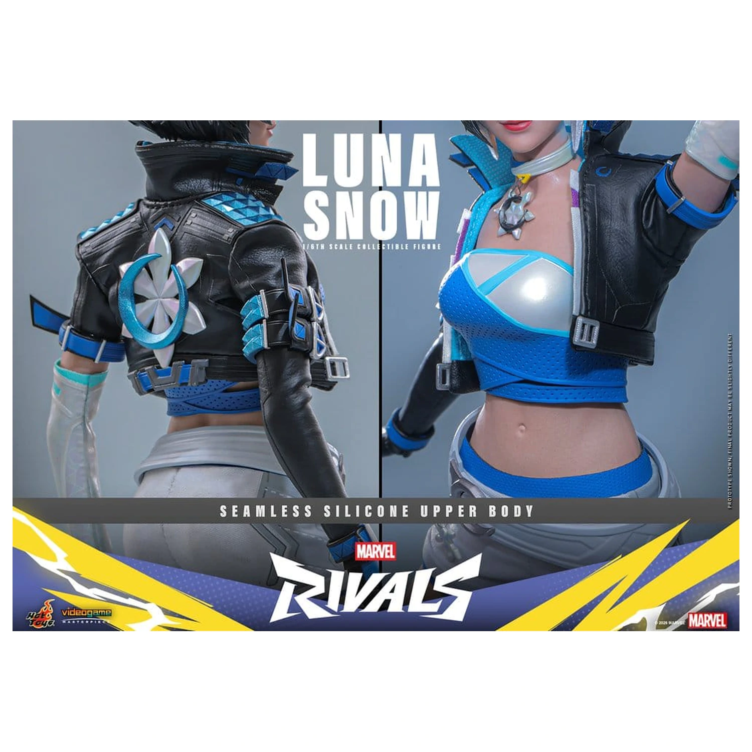 Marvel Rivals Videogame Masterpiece Figurina de actiune 1/6 Luna Snow 28 cm poza produsului