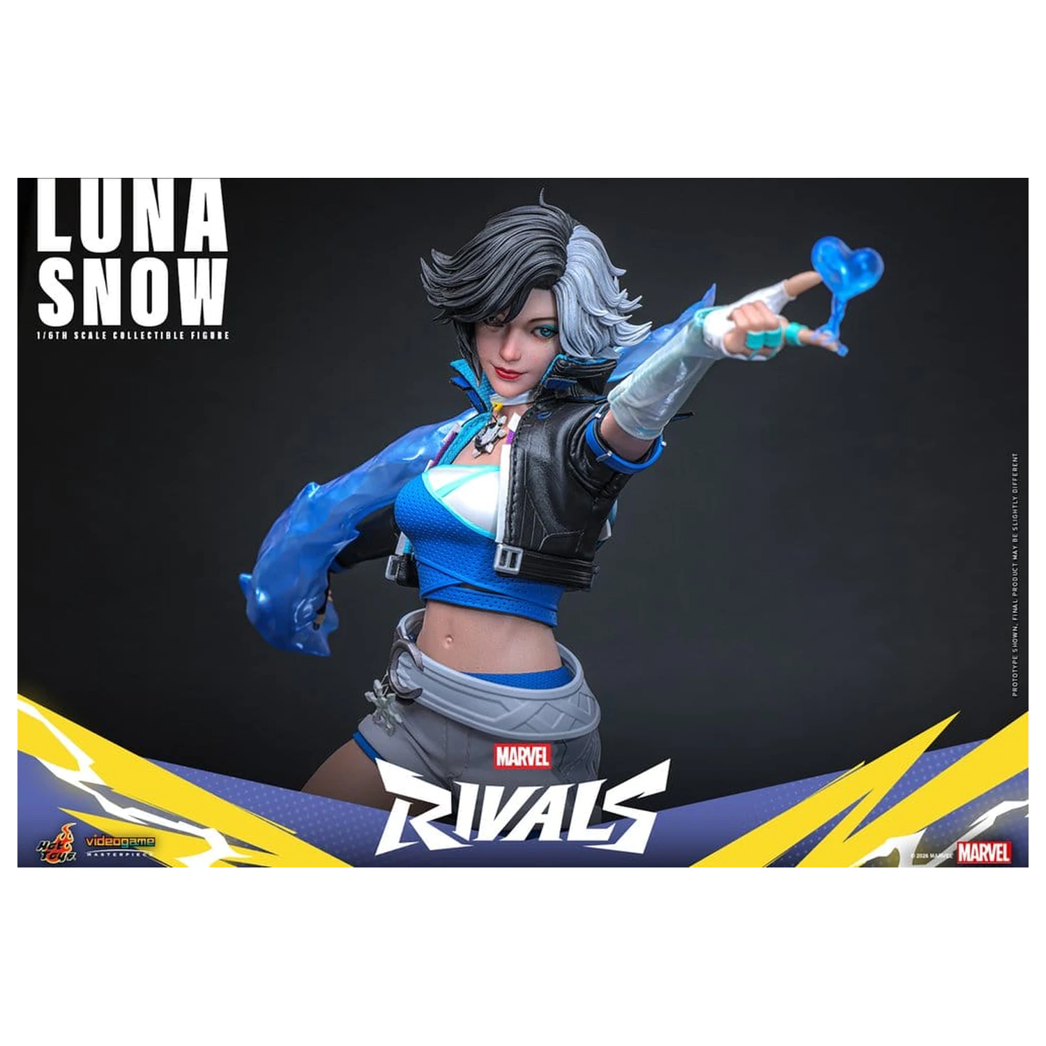 Marvel Rivals Videogame Masterpiece Figurina de actiune 1/6 Luna Snow 28 cm poza produsului