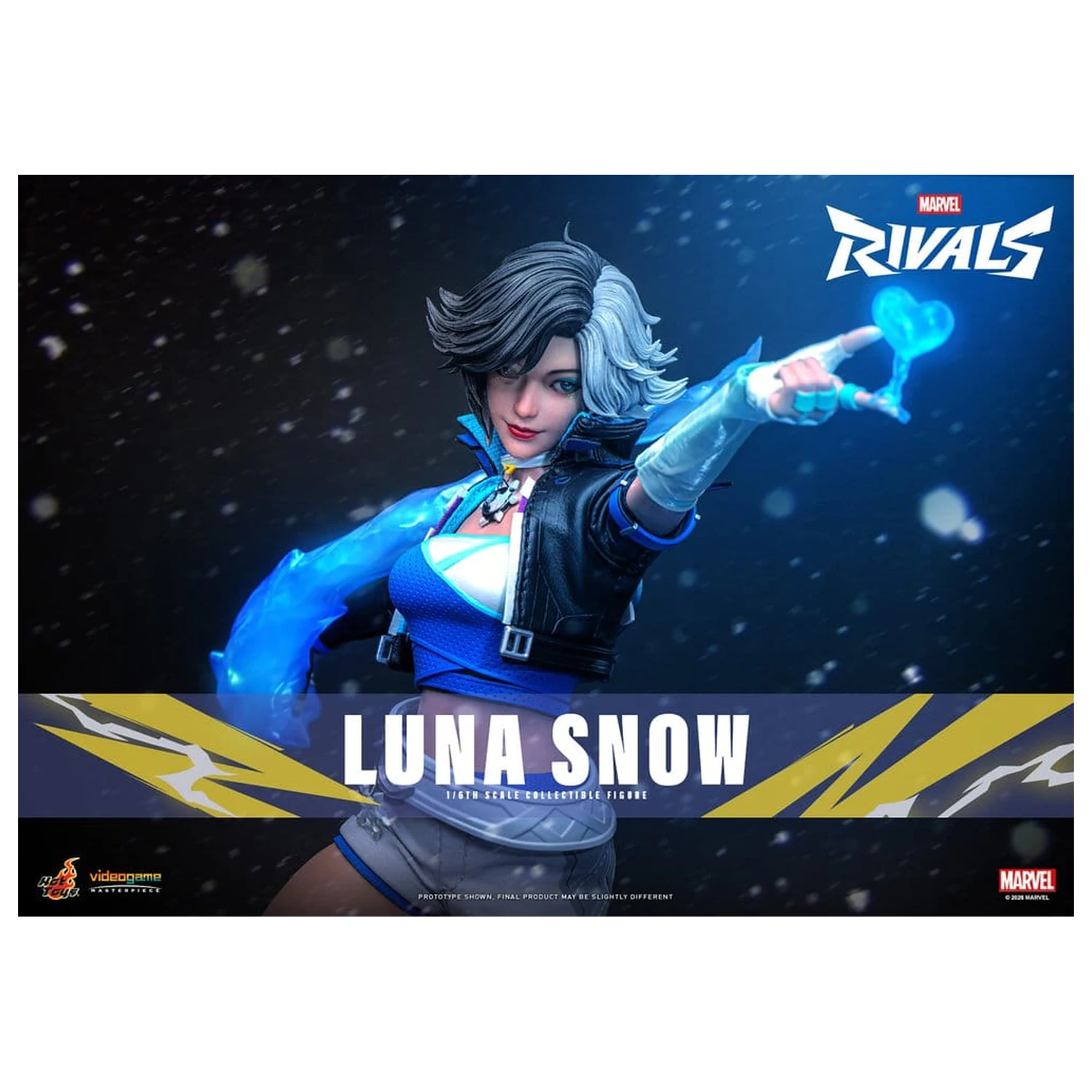 Marvel Rivals Videogame Masterpiece Figurina de actiune 1/6 Luna Snow 28 cm poza produsului