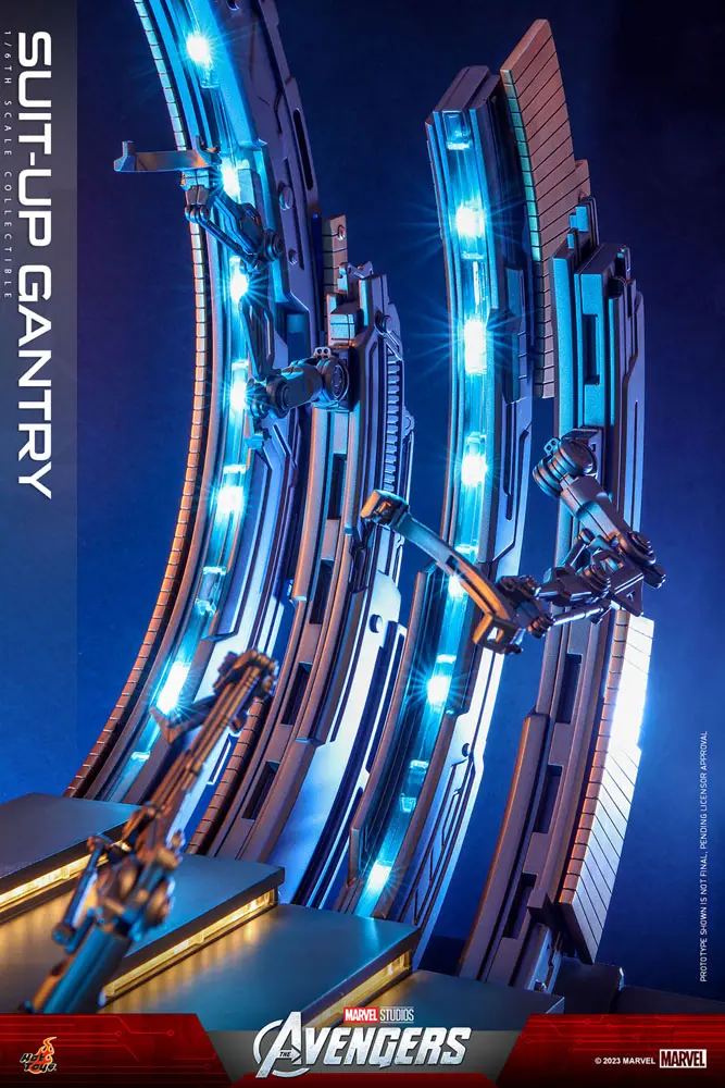 Marvel's The Avengers Colecția de Accesorii Seria Iron Man Suit-Up Gantry poza produsului