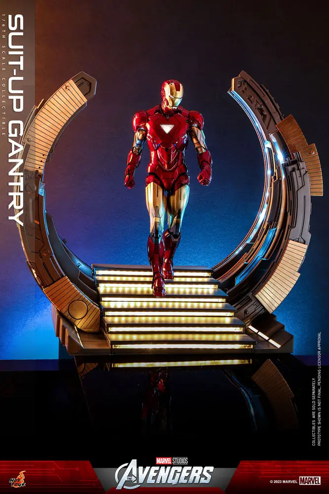 Marvel's The Avengers Colecția de Accesorii Seria Iron Man Suit-Up Gantry poza produsului