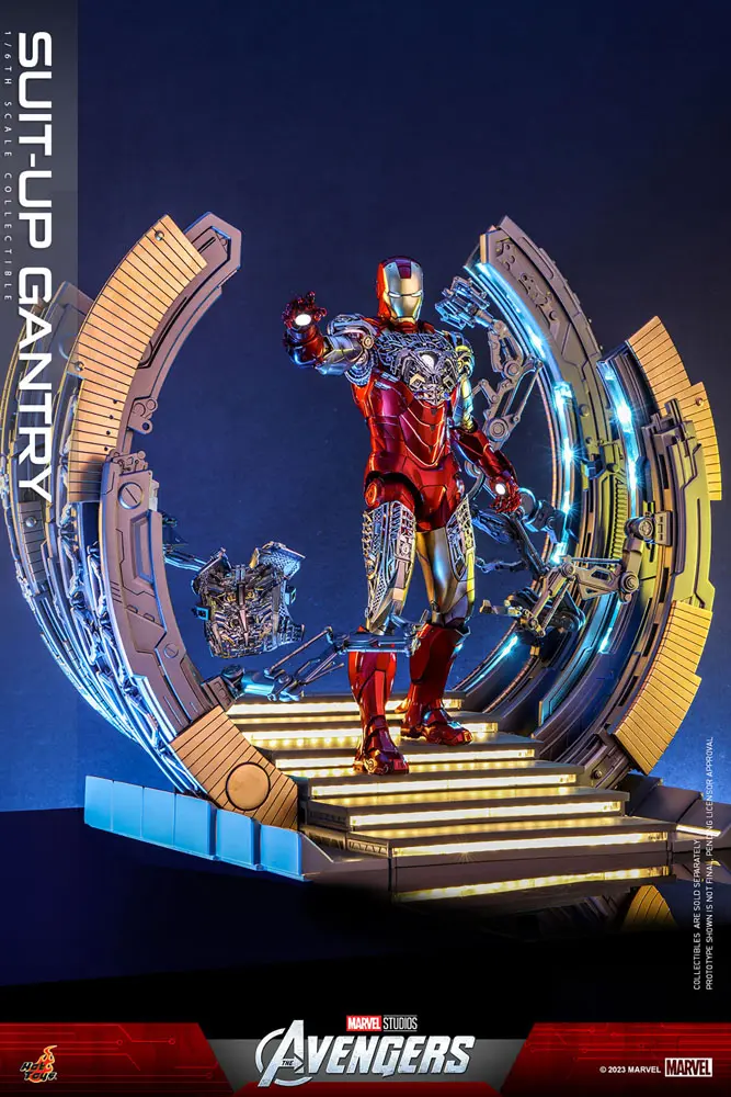 Marvel's The Avengers Colecția de Accesorii Seria Iron Man Suit-Up Gantry poza produsului