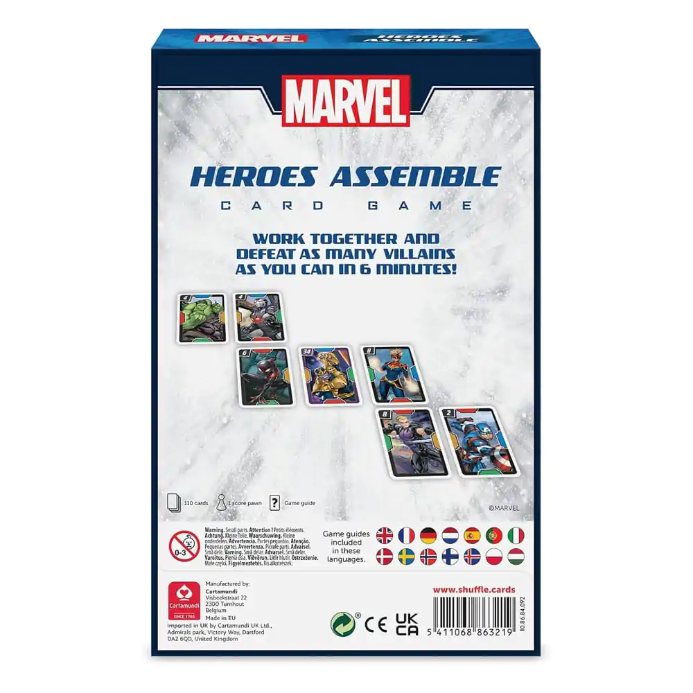 Marvel Shuffle Joc de Cărți Heroes Assemble poza produsului