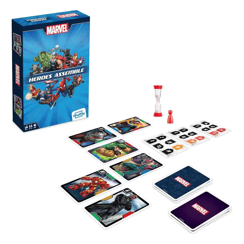 Marvel Shuffle Joc de Cărți Heroes Assemble poza produsului