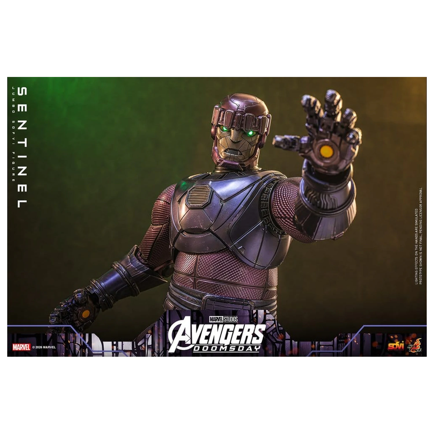Figurina articulata Marvel Sofvi Masterpiece Series Sentinel 60 cm poza produsului