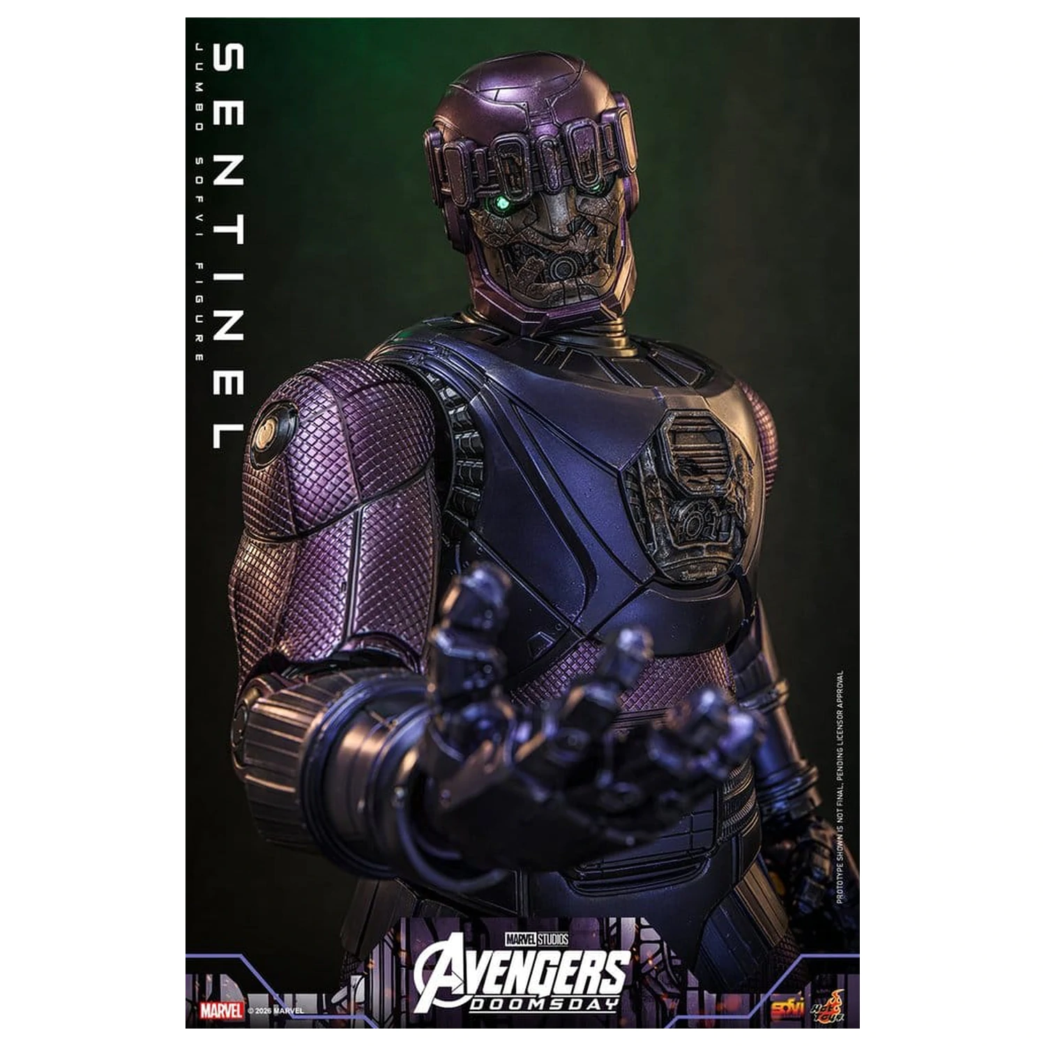 Figurina articulata Marvel Sofvi Masterpiece Series Sentinel 60 cm poza produsului
