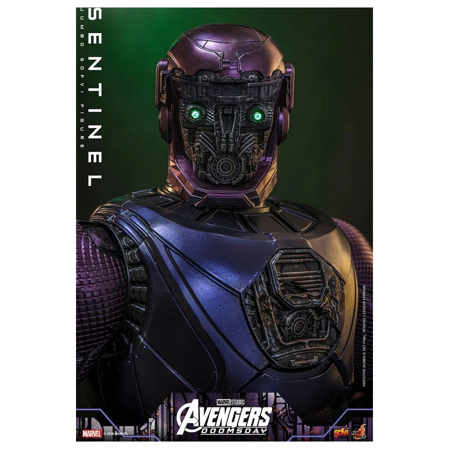 Figurina articulata Marvel Sofvi Masterpiece Series Sentinel 60 cm poza produsului