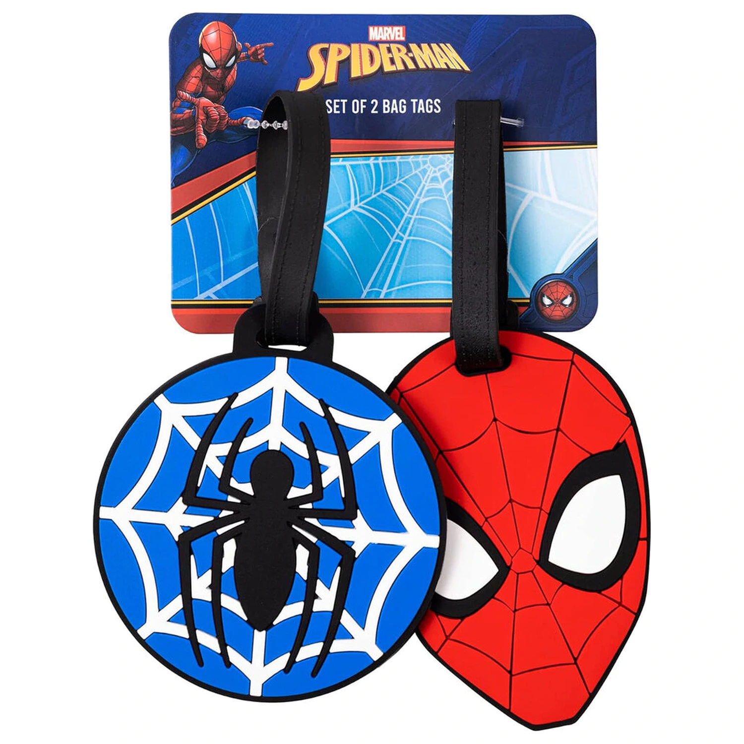 Marvel Spiderman set de 2 etichete de bagaj poza produsului