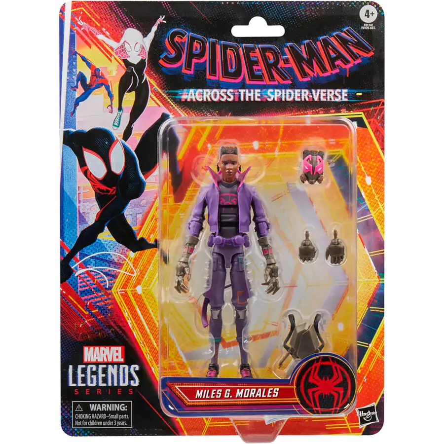 Figurină Marvel Spider-Man Across The Spider-Verse Miles G Morales 15cm poza produsului