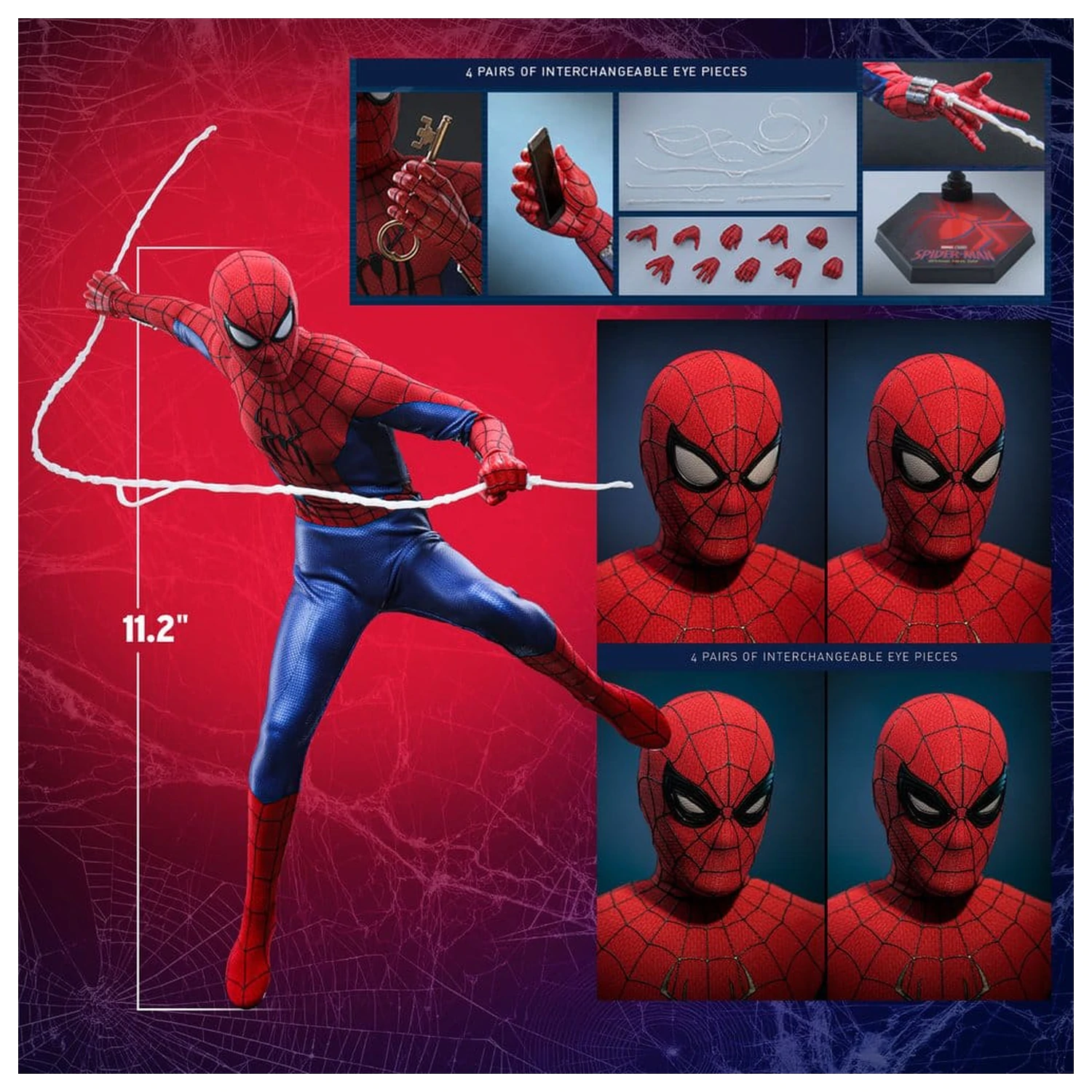 Marvel Spider-Man: Brand New Day figurina de actiune 1/6 Spider-Man 29 cm poza produsului