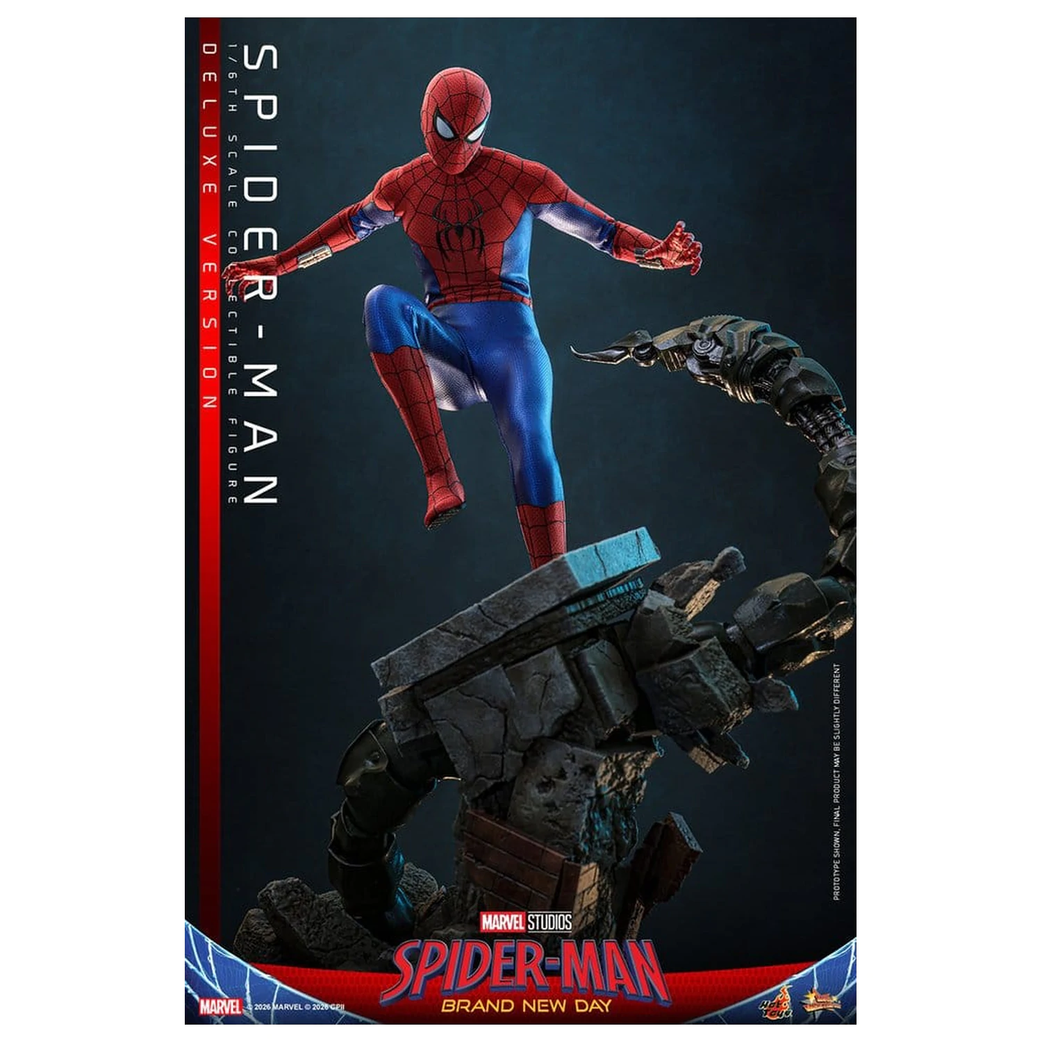 Marvel Spider-Man: Brand New Day Action Figure 1/6 Spider-Man (Deluxe Version) 29 cm poza produsului