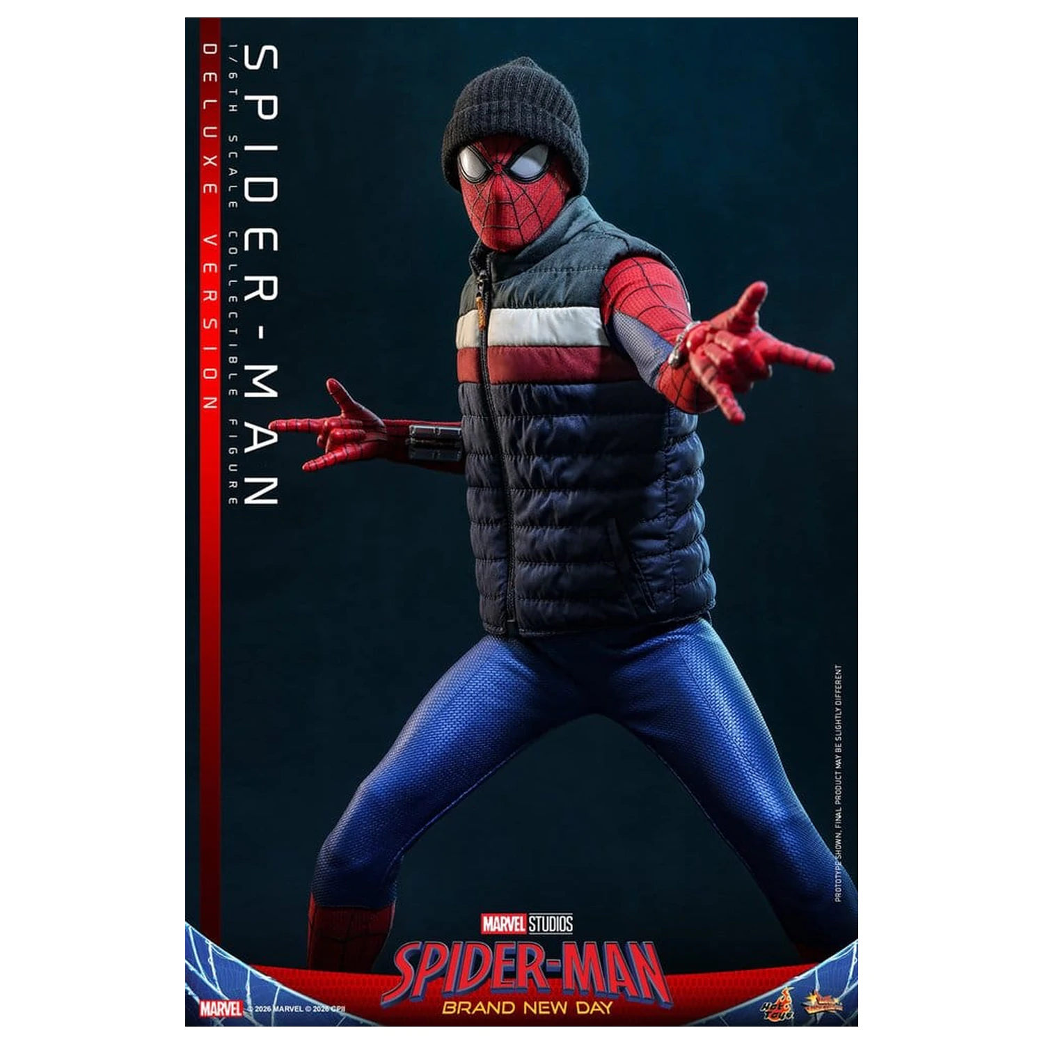 Marvel Spider-Man: Brand New Day Action Figure 1/6 Spider-Man (Deluxe Version) 29 cm poza produsului