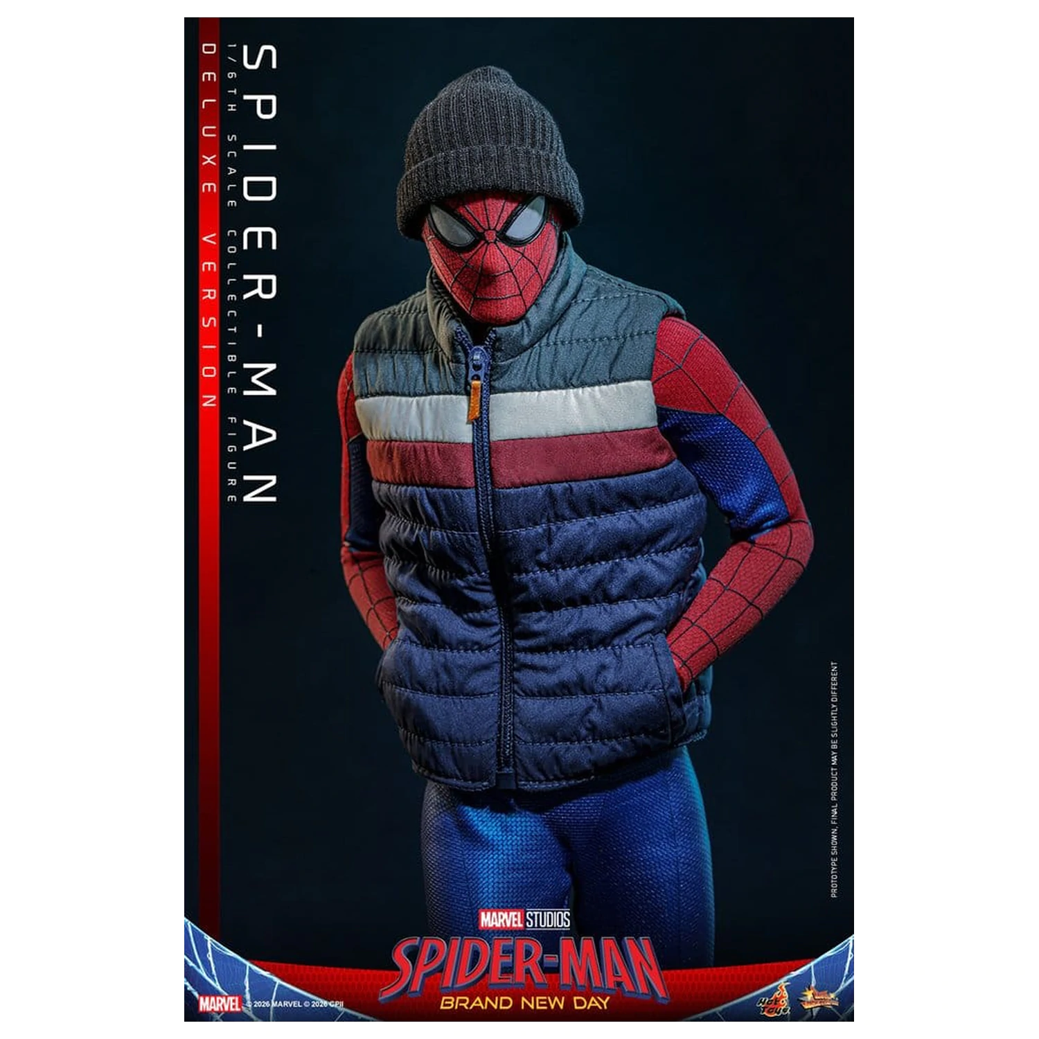 Marvel Spider-Man: Brand New Day Action Figure 1/6 Spider-Man (Deluxe Version) 29 cm poza produsului