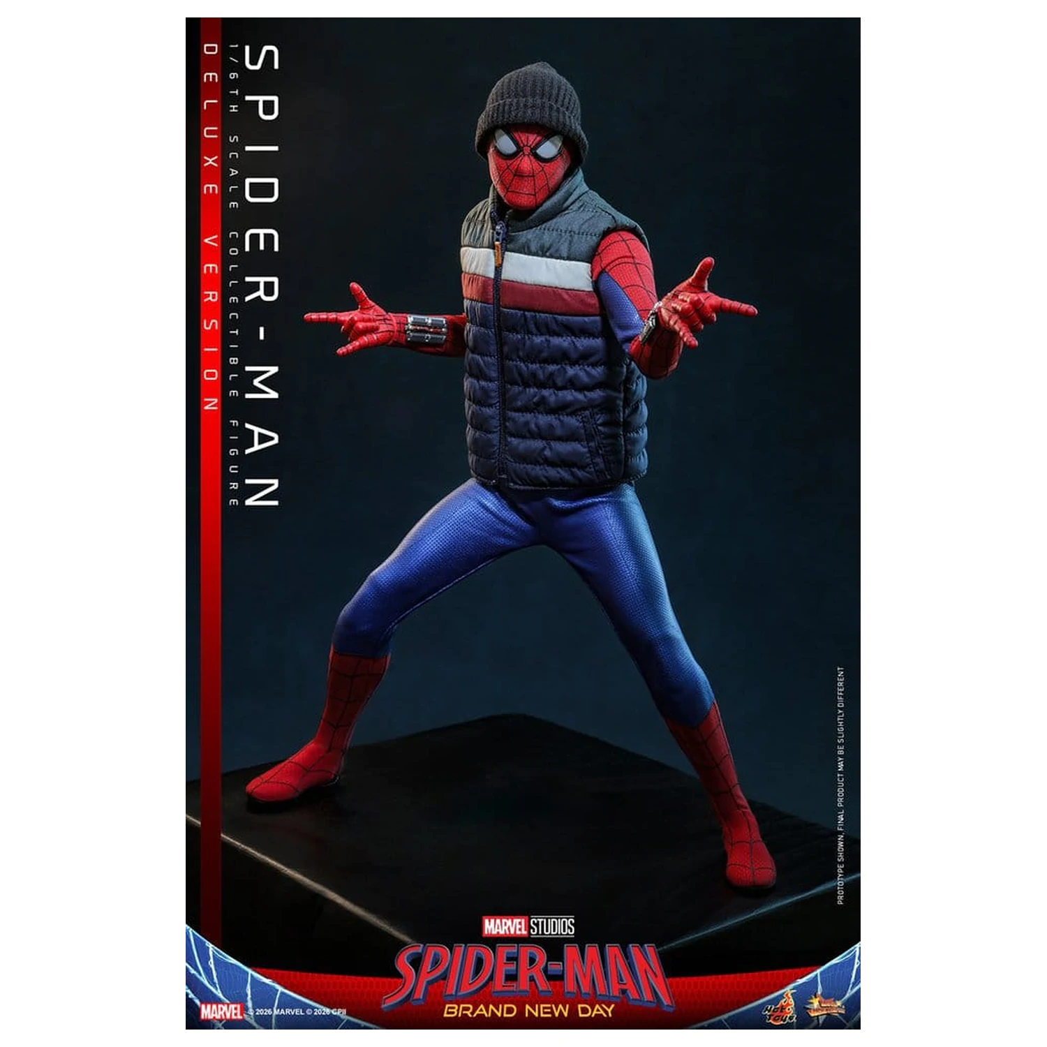 Marvel Spider-Man: Brand New Day Action Figure 1/6 Spider-Man (Deluxe Version) 29 cm poza produsului