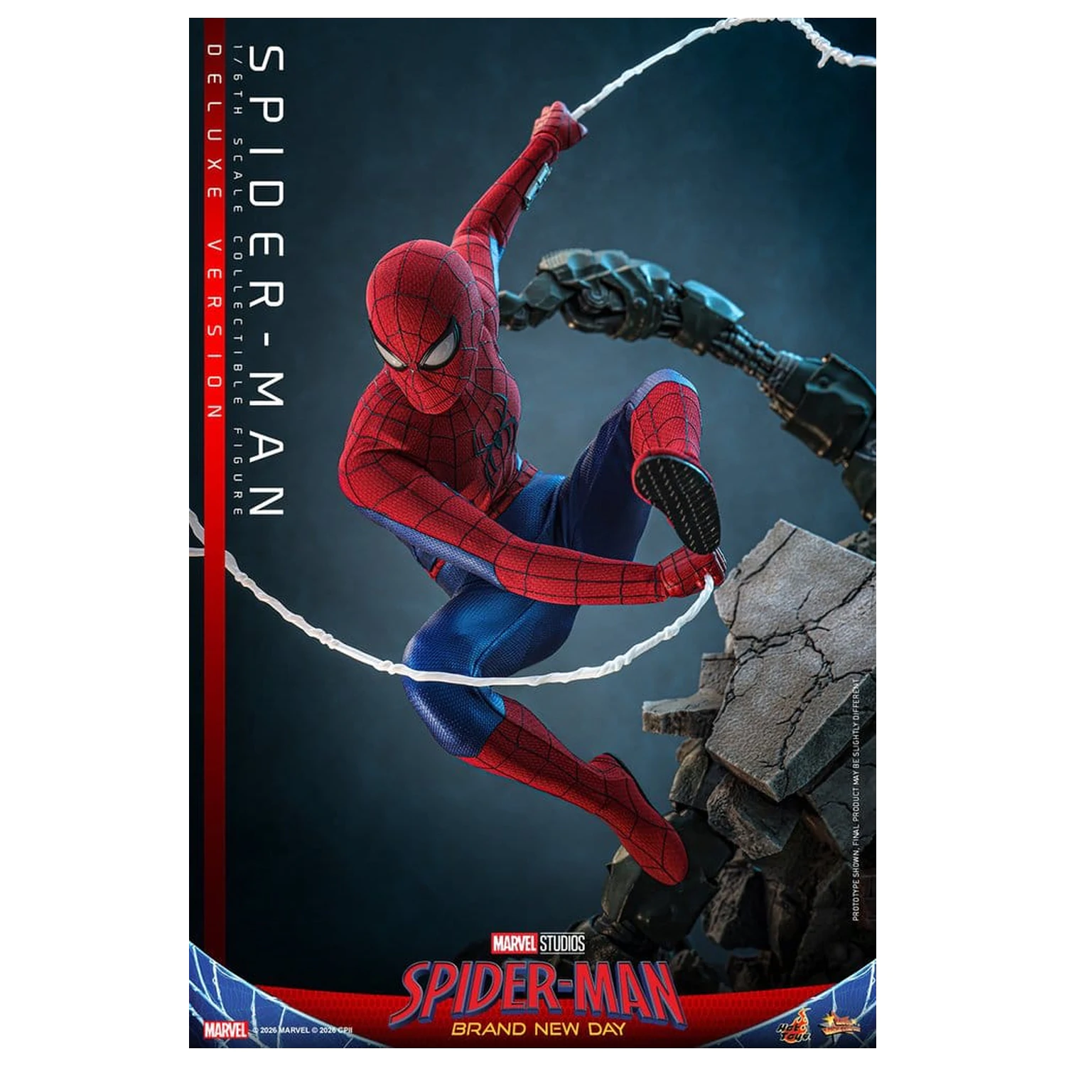 Marvel Spider-Man: Brand New Day Action Figure 1/6 Spider-Man (Deluxe Version) 29 cm poza produsului