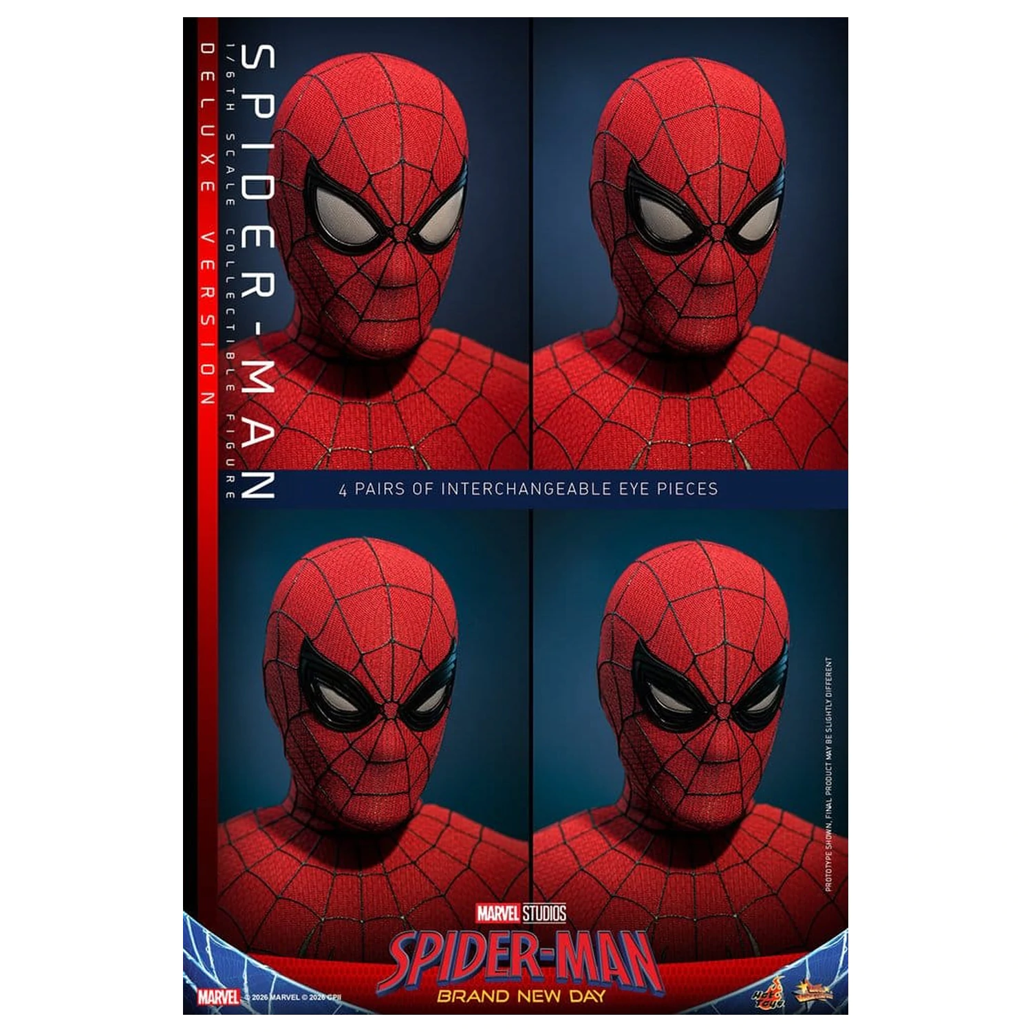 Marvel Spider-Man: Brand New Day Action Figure 1/6 Spider-Man (Deluxe Version) 29 cm poza produsului