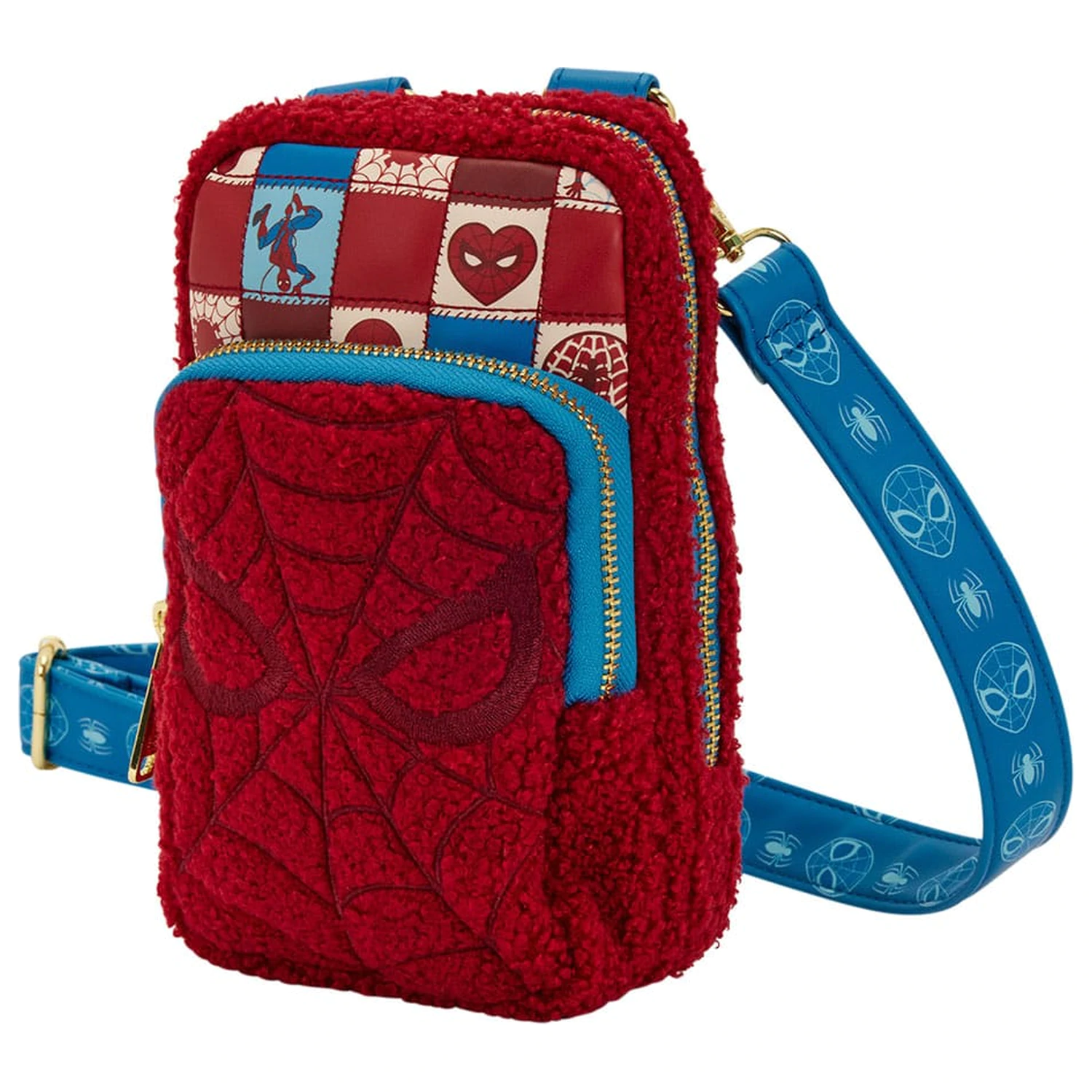 Marvel by Loungefly Crossbody cu portmoneu Spider-Man Cell Phone poza produsului
