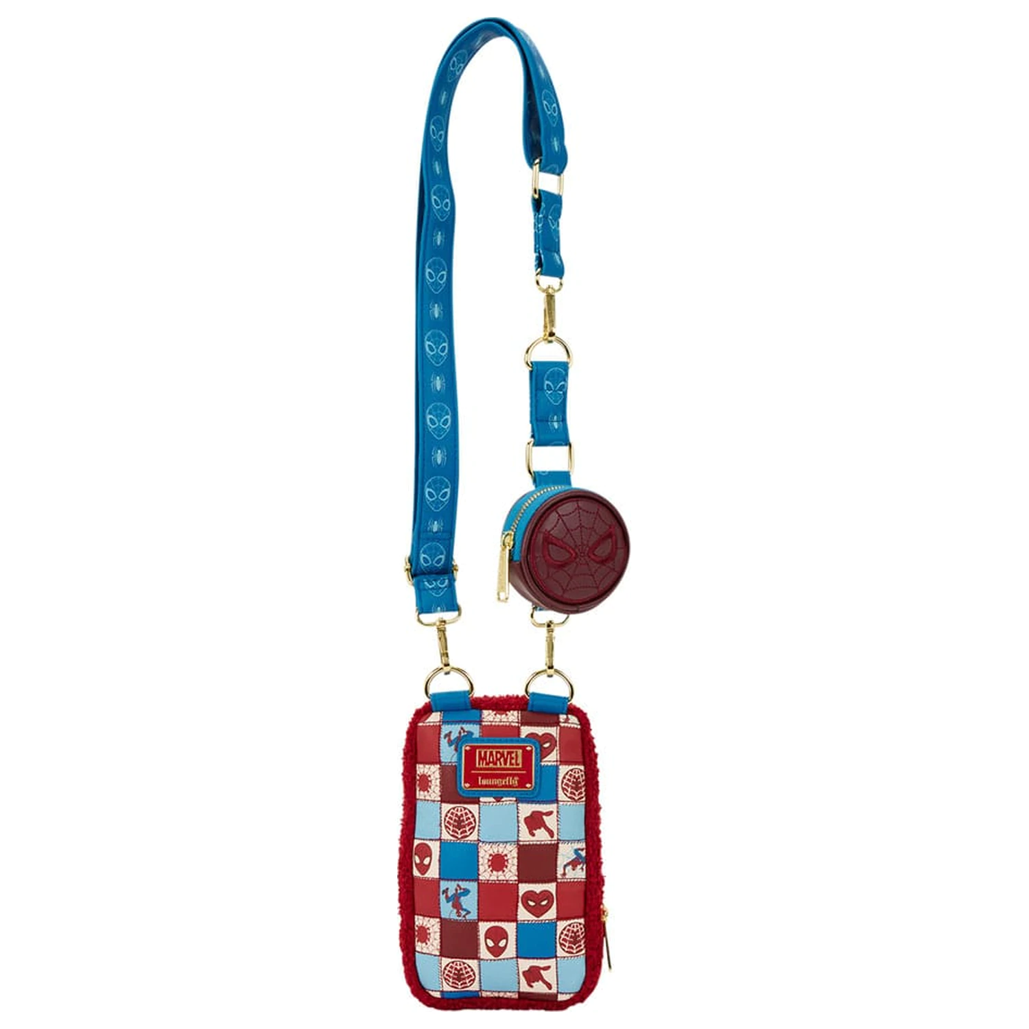 Marvel by Loungefly Crossbody cu portmoneu Spider-Man Cell Phone poza produsului