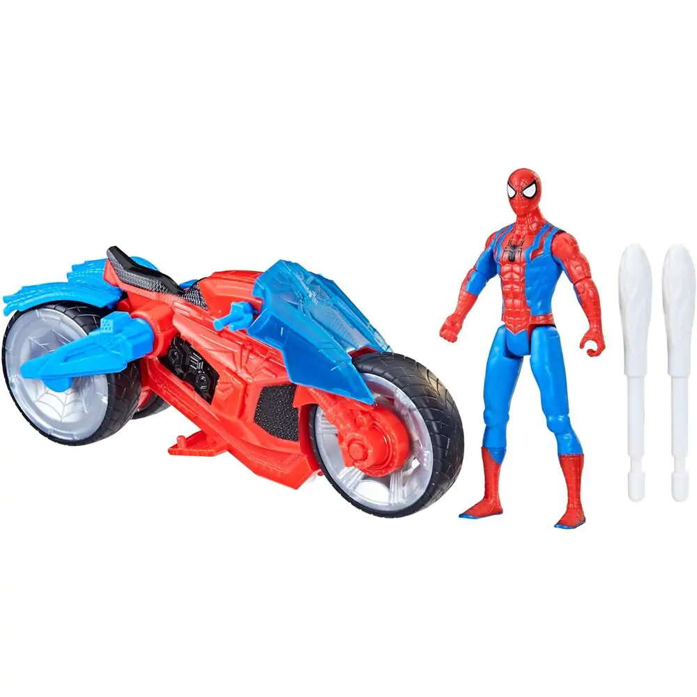 Marvel Spider-Man Epic World of Action Motocicletă Arachnid + figurină Spiderman poza produsului