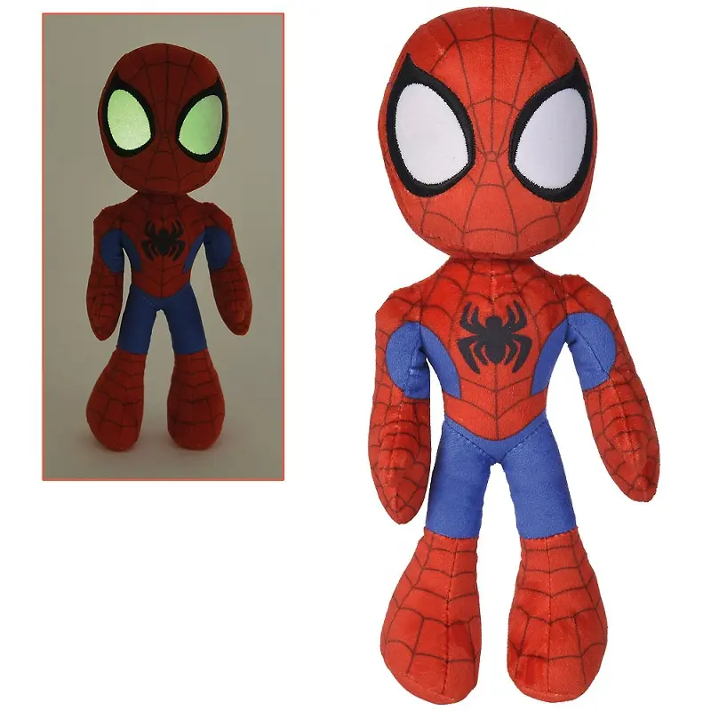 Marvel Figurina de pluș Ochi Strălucitori în Întuneric Spider-Man 25 cm poza produsului