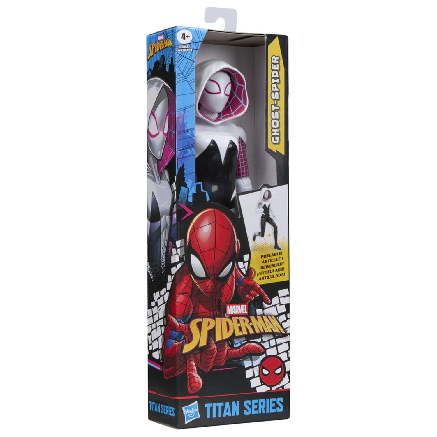 Marvel Spider-Man Titan Series Ghost Spider figura 30cm poza produsului
