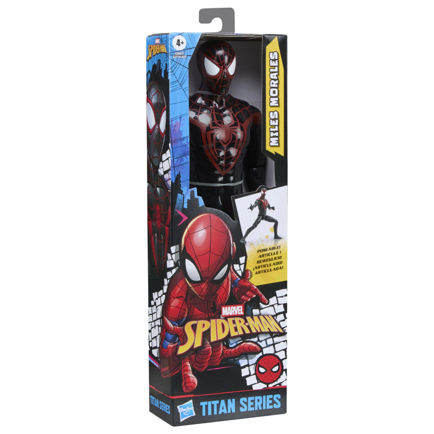 Marvel Spider-Man Titan Series Miles Morales figurina 30cm poza produsului