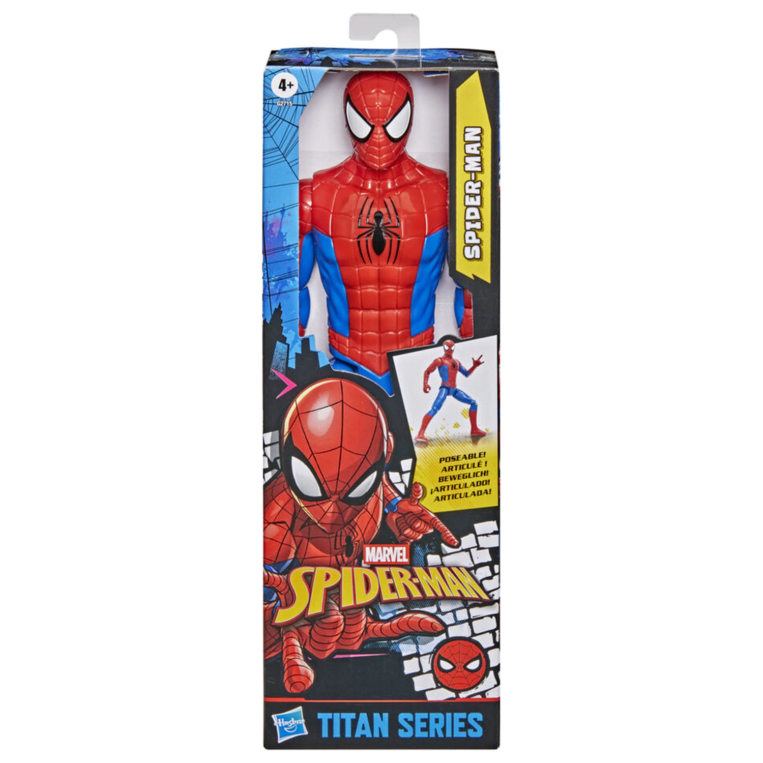 Marvel Spider-Man Titan Series figura Spider-Man 30cm poza produsului