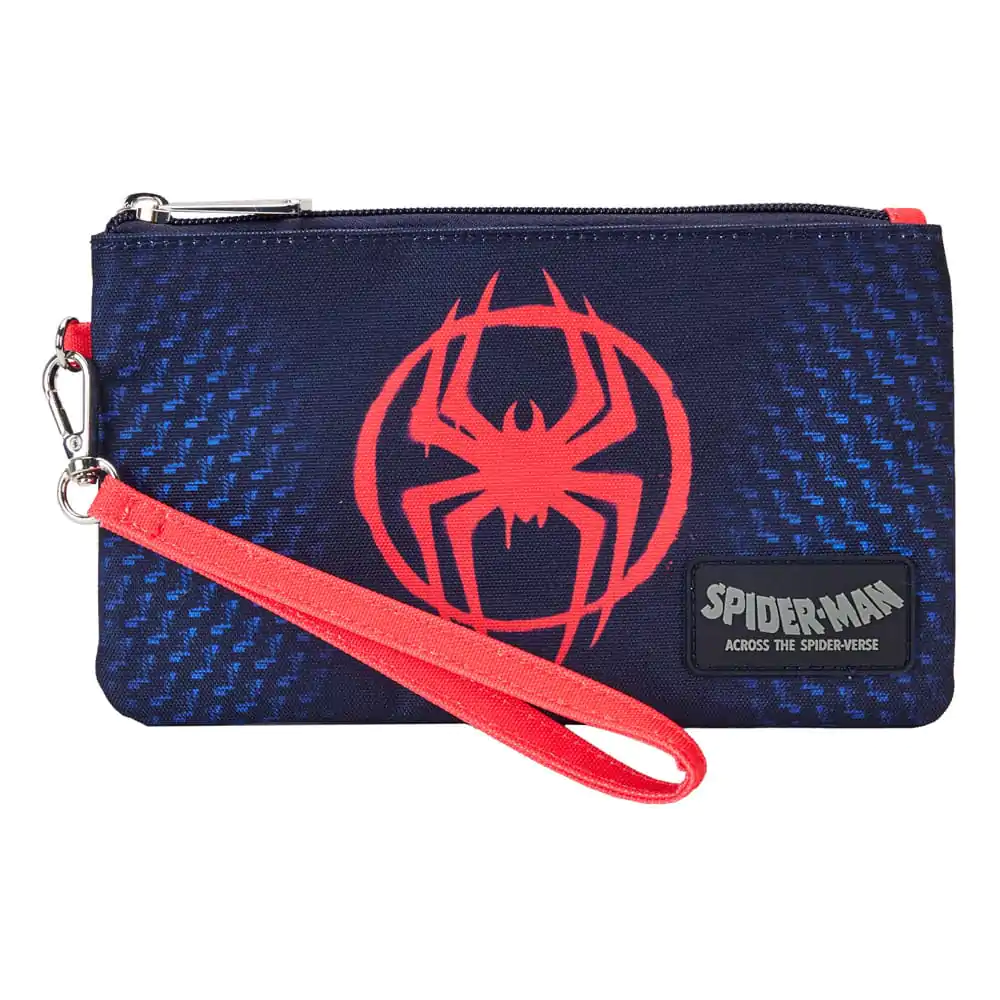 Marvel by Loungefly Portofel Spider-Verse Miles Morales AOP Wristlet poza produsului