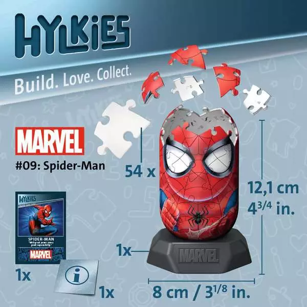 Puzzle 3D Marvel Spiderman Hylkies (54 piese) poza produsului