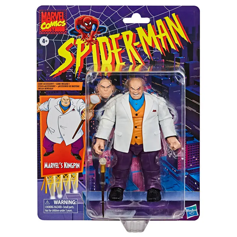 Marvel Spiderman Vintage Kingpin figurina 15cm poza produsului