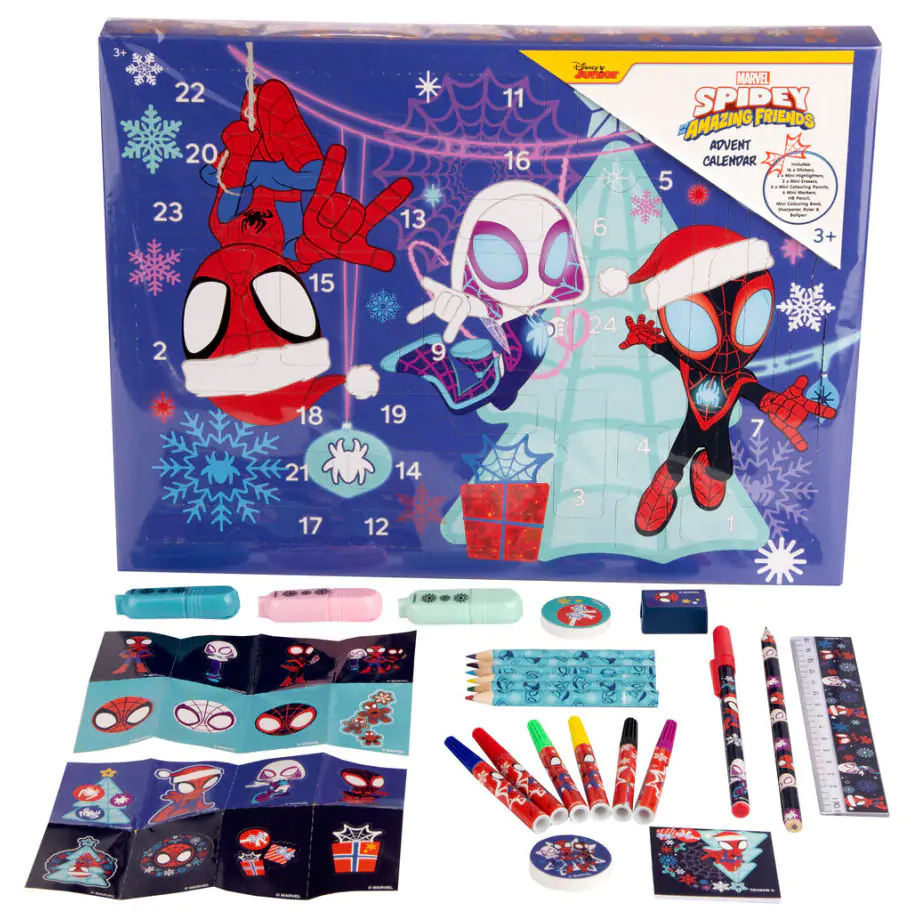 Marvel Spidey Calendar Advent poza produsului