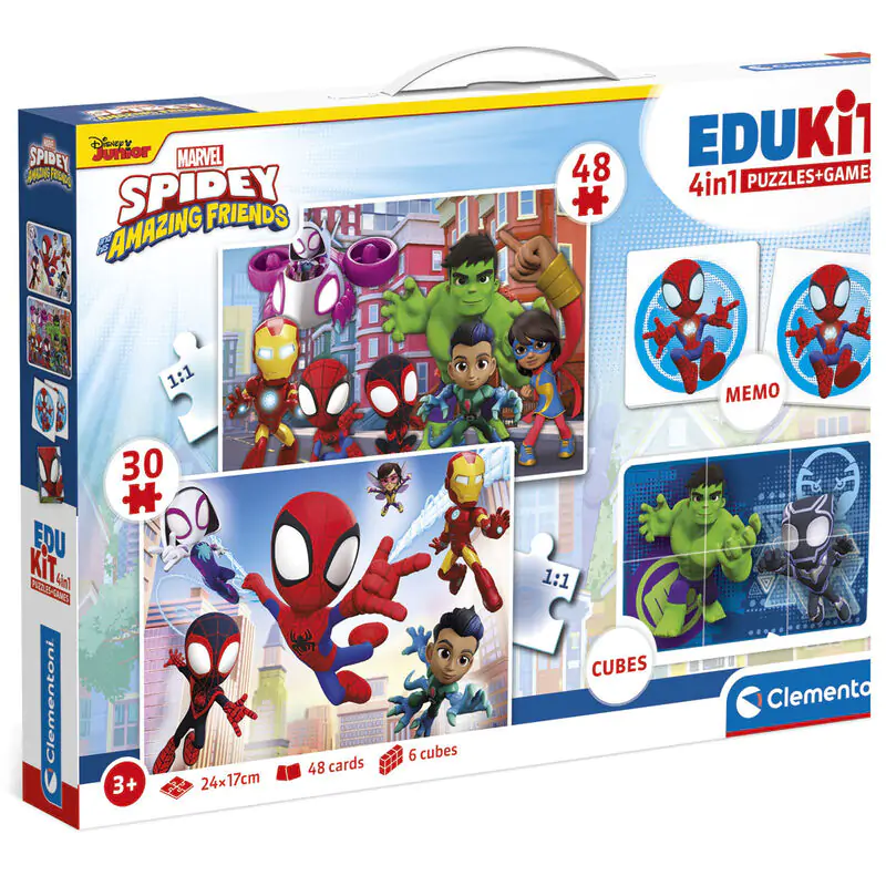 Marvel Spidey Amazing Friends Set educațional 4 în 1 poza produsului