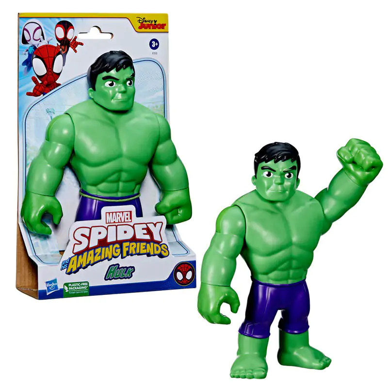 Marvel Spidey Amazing Friends figurina Hulk 22cm poza produsului