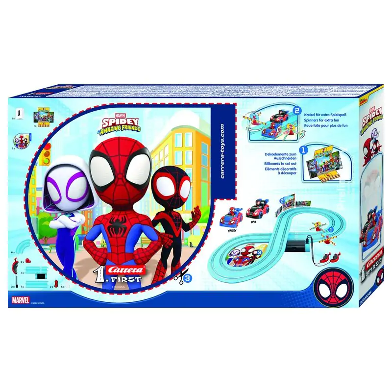 Marvel Spidey Amazing Friends Its Spidey Time circuit de curse poza produsului