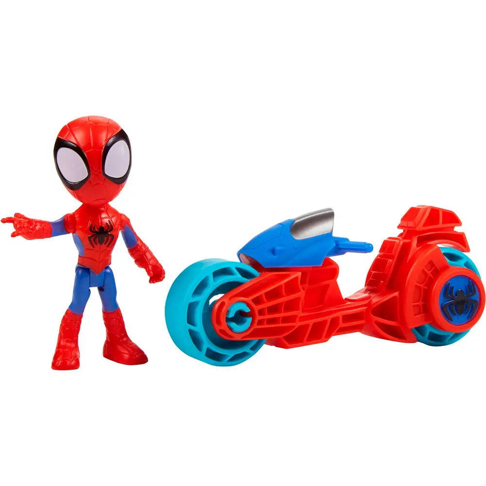 Marvel Spidey Amazing Friends Vehiculul Spidey motocicletă poza produsului