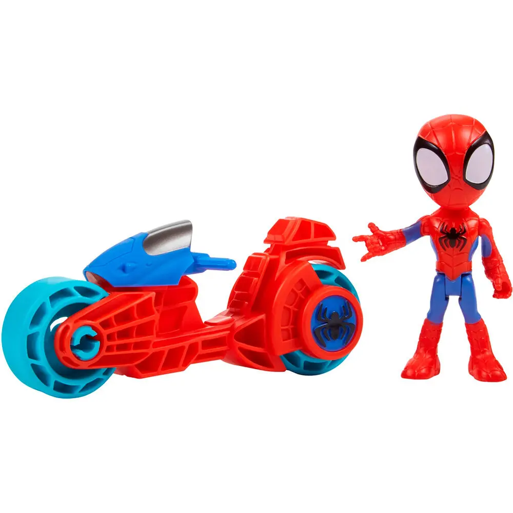 Marvel Spidey Amazing Friends Vehiculul Spidey motocicletă poza produsului