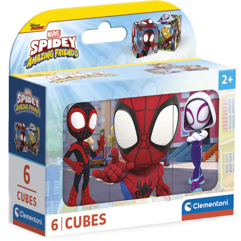 Marvel Spidey and His Amazing Friends puzzle cub 6 piese poza produsului