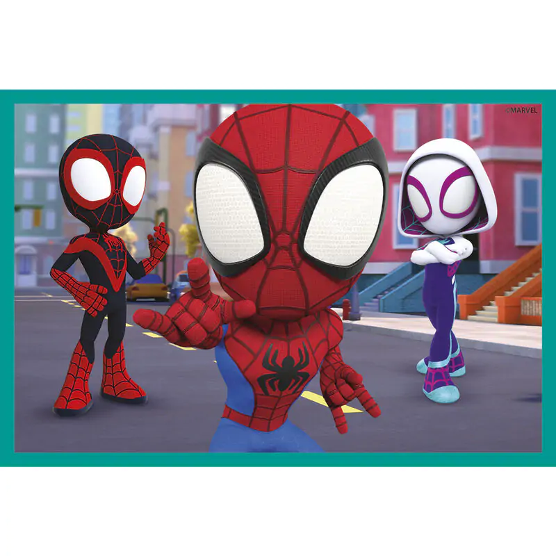 Marvel Spidey and His Amazing Friends puzzle cub 6 piese poza produsului