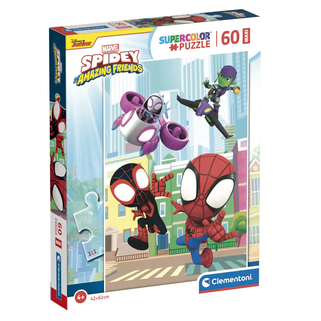 Marvel Spidey and His Amazing Friends puzzle maxi 60 piese poza produsului